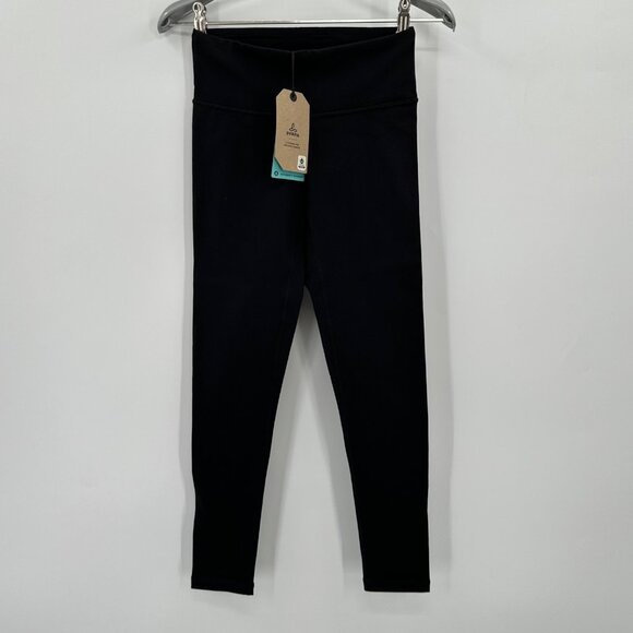 Prana Pillar 7/8 Leggings in Black size XS Women's 25" Inseam Ankle Length NWT - Picture 1 of 8
